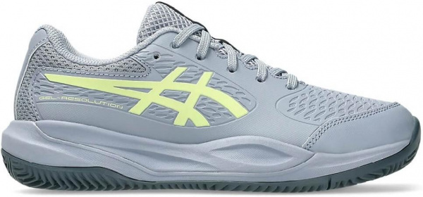 Кроссовки детские Asics Gel-Resolution X Clay GS Grey Blue/Pistachio