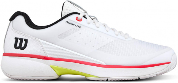 Кроссовки мужские Wilson Rush Lite 5 Clay White/Black/Infrared