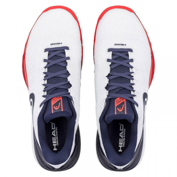 Кроссовки мужские Head Revolt Pro 5.0  White/Navy
