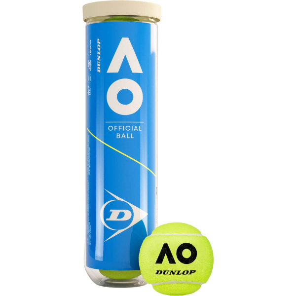 Мячи теннисные Dunlop Australian Open 4 мяча