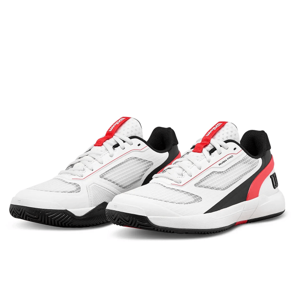 Кроссовки детские Wilson Rush Pro 5 JR White/Infrared/Black
