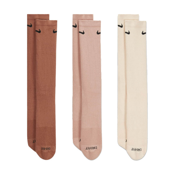 Носки Nike Everyday Plus (3 пары) Multi Beige
