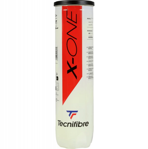 Мячи теннисные Tecnifibre X-ONE Plastic 4 мяча