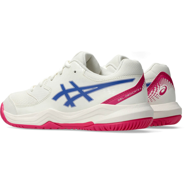 Кроссовки детские Asics Gel-Dedicate 8 GS Cream/Dark Cobalt