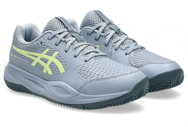 Кроссовки детские Asics Gel-Resolution X Clay GS Grey Blue/Pistachio