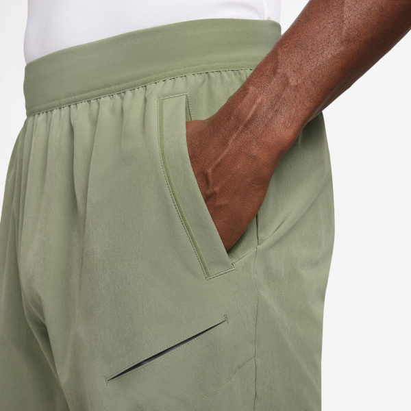 Шорты мужские Nike Court Dri-Fit Advantage 6 Inch Oil Green/White