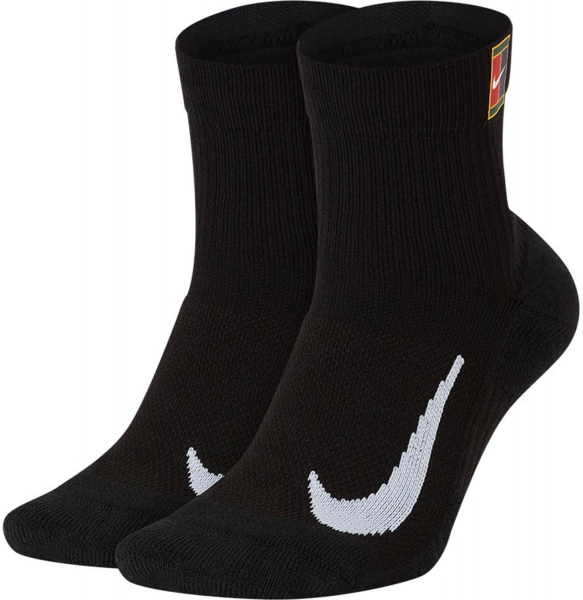 Набор носков Nike Court Multiplier Max Quarter Crew (2 Pairs) Black