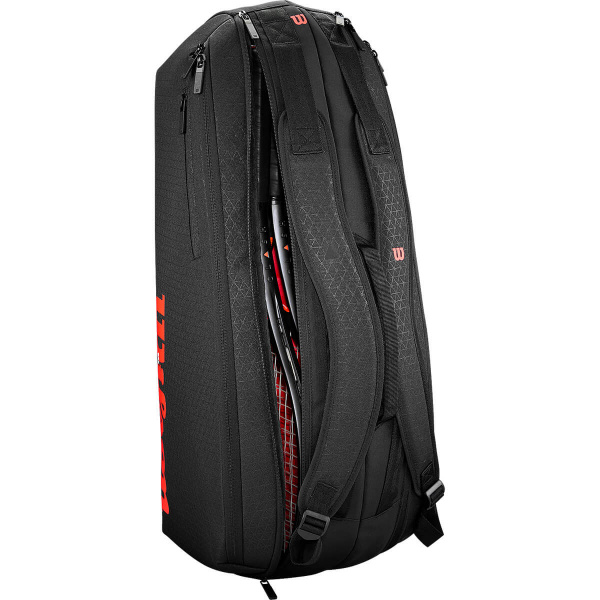 Сумка Wilson CLASH V3 6PK Black/Infrared