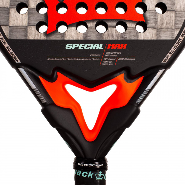 Ракетка для падел-тенниса Black Crown SPECIAL MAX