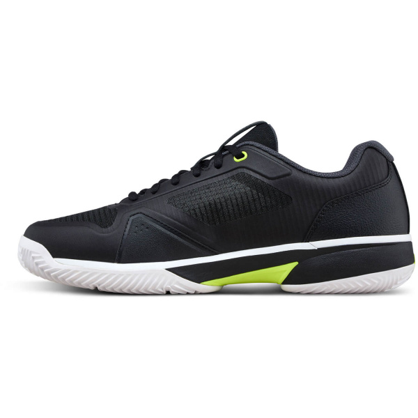 Кроссовки мужские Wilson Rush Lite 5 Clay Black/White/Safety Yellow