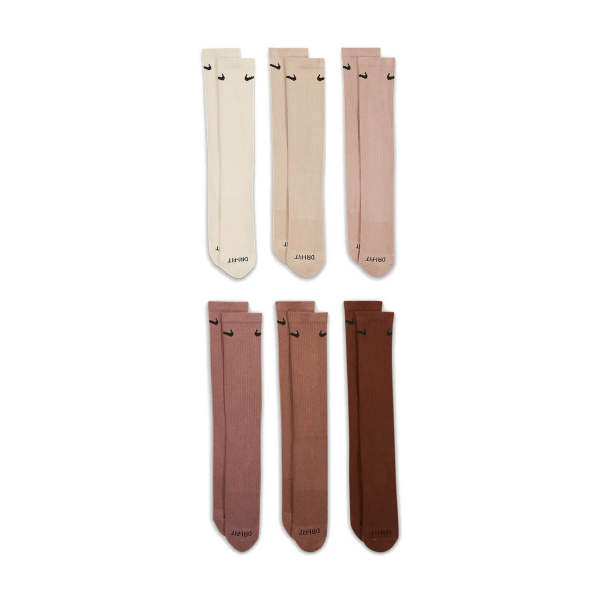Носки Nike Everyday Plus (6 пар) Multi Beige
