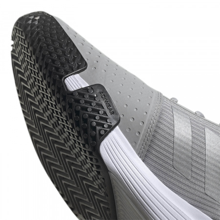 Кроссовки мужские Adidas Courtjam Bounce Grey Two/Silver Metallic/Core Black