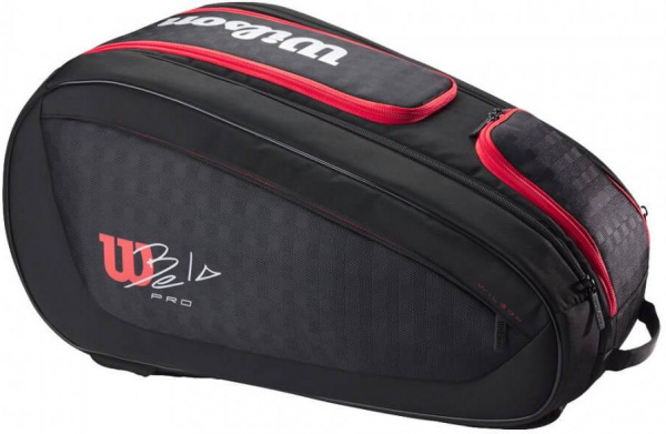 Сумка для падел-тенниса Wilson Bela V3 Padel Racket Bag Black/Red