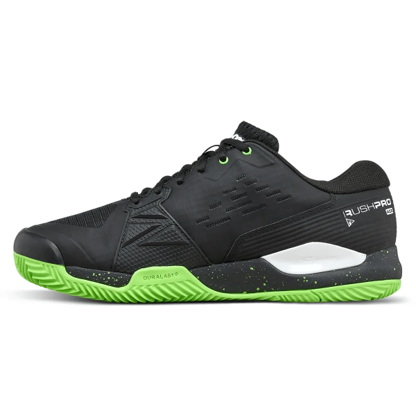 Кроссовки мужские Wilson Rush Pro Ace Clay TP Black/Green G/White