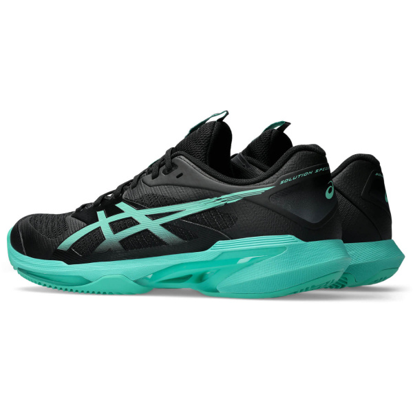 Кроссовки мужские Asics Solution Speed FF 4 Clay Black/Aurora Green