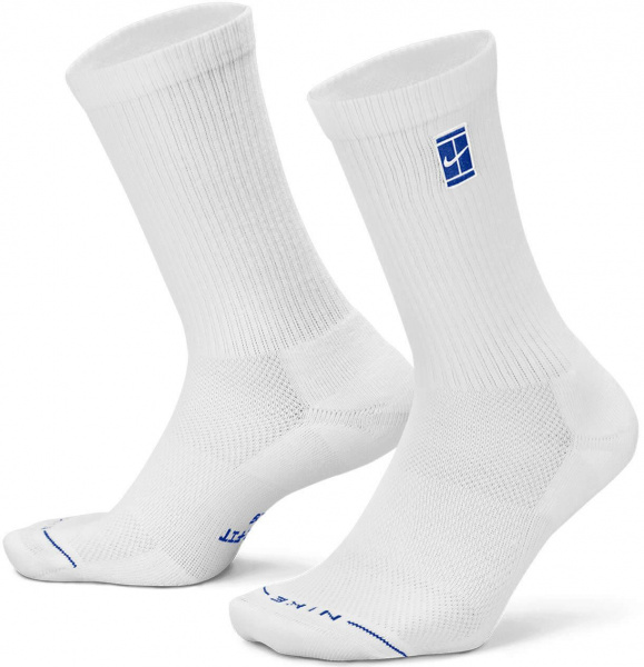 Набор носков Nike Court Everyday Elevated 3 пары White/Blue/Green