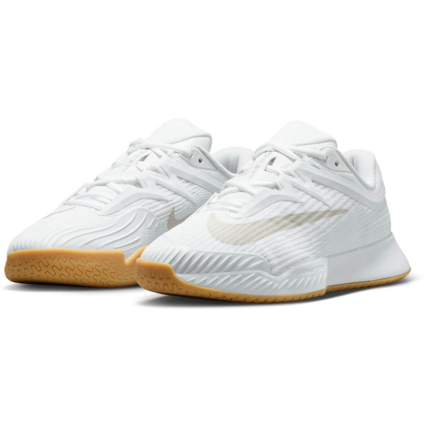 Кроссовки женские Nike Zoom Vapor Pro 3 HC White/Summit White/Linen/Light Orewood Brown