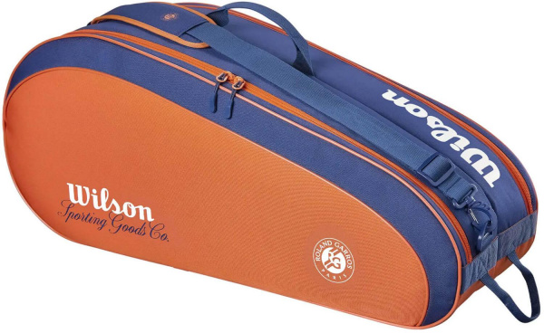 Сумка Wilson Roland Garros Team (6 ракеток) Clay