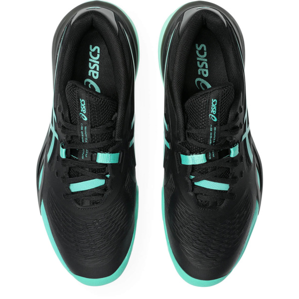 Кроссовки мужские Asics Gel-Resolution X Clay Black/Aurora Green